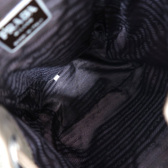 PRADA Rucksack Backpack Daypack Nylon Khaki Green - Picture 10 of 10